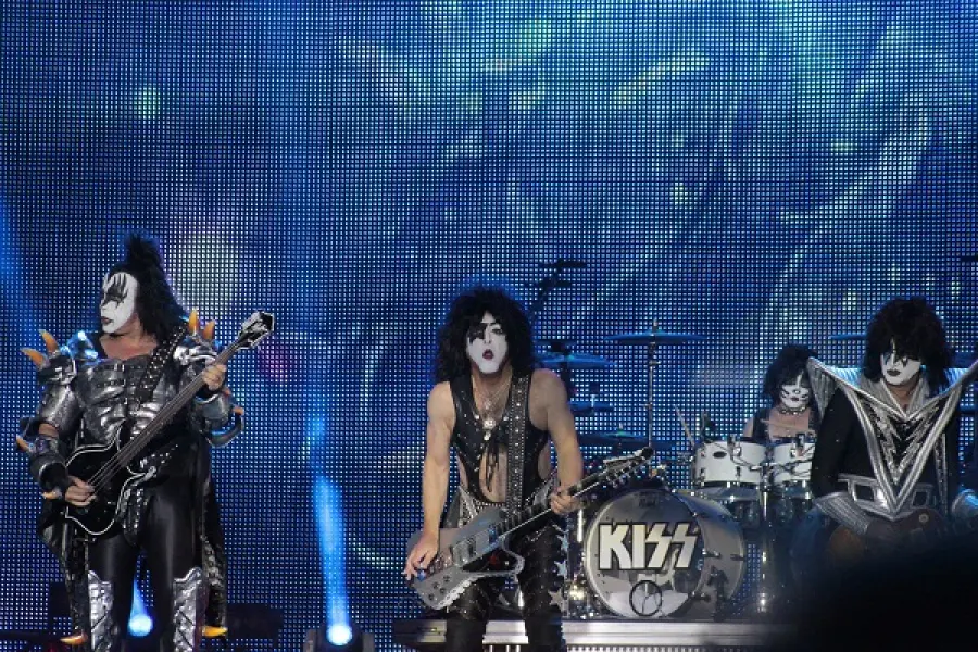 Film Kiss Rocks Vegas, la band hard rock al cinema per una notte