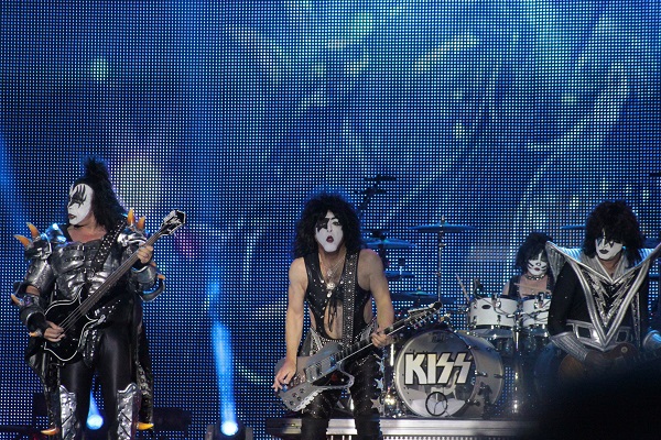 Film Kiss Rocks Vegas, la band hard rock al cinema per una notte